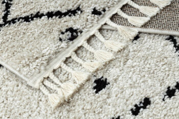 Dywany Łuszczów, Kusový koberec Berber Tetuan B751 cream, 80x150, biela, obývacia izba