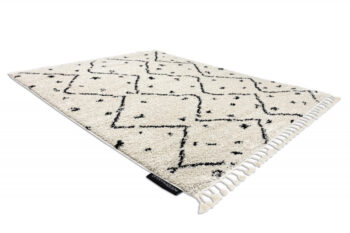 Dywany Łuszczów, Kusový koberec Berber Tetuan B751 cream, 80x150, biela, obývacia izba