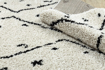 Dywany Łuszczów, Kusový koberec Berber Tetuan B751 cream, 80x150, biela, obývacia izba