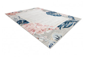 Dywany Łuszczów, Kusový koberec Botanic 65240 Flamingo grey – na von aj na doma, 117x170, viacfarebná, chodba / predsieň