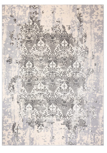 Dywany Łuszczów, Kusový koberec Core W3824 Ornament Vintage cream/grey, 160x220, šedá, chodba / predsieň