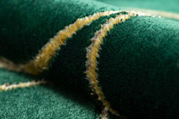Dywany Łuszczów, Kusový koberec Emerald 1010 green and gold, 120x170, zelená, kancelária