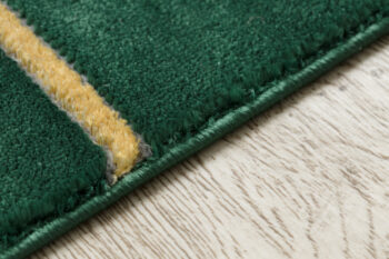 Dywany Łuszczów, Kusový koberec Emerald 1013 green and gold, 160x220, zelená, chodba / predsieň