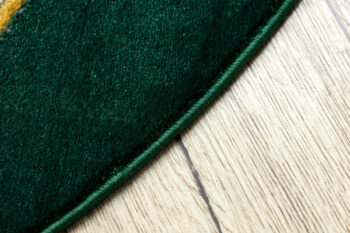 Dywany Łuszczów, Kusový koberec Emerald 1013 green and gold kruh, 120x120 (priemer) kruh, zelená, chodba / predsieň