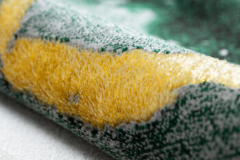 Dywany Łuszczów, Kusový koberec Emerald 1017 green and gold, 160x220, zelená, kancelária