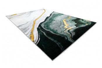 Dywany Łuszczów, Kusový koberec Emerald 1017 green and gold, 180x270, zelená, kancelária