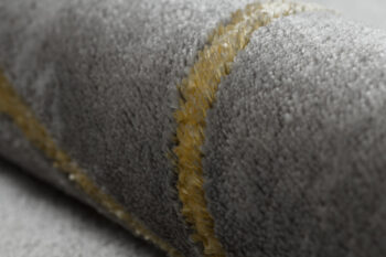 Dywany Łuszczów, Kusový koberec Emerald geometric 1012 grey and gold, 200x290, šedá, chodba / predsieň