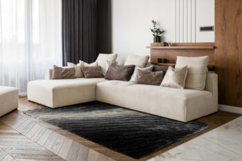 Dywany Łuszczów, Kusový koberec Flim 006-B1 grey, 80x150, šedá, obývacia izba