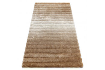 Dywany Łuszczów, Kusový koberec Flim 007-B2 Stripes beige, 120x160, béžová, obývacia izba