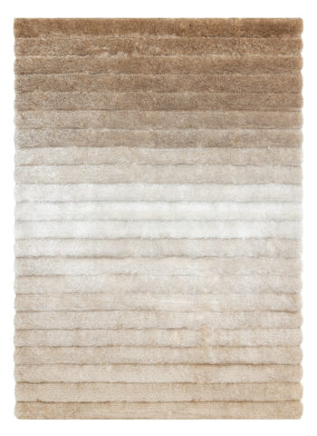 Dywany Łuszczów, Kusový koberec Flim 007-B2 Stripes beige, 120x160, béžová, obývacia izba