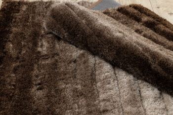 Dywany Łuszczów, Kusový koberec Flim 007-B3 Stripes brown, 120x160, hnedá, obývacia izba