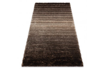 Dywany Łuszczów, Kusový koberec Flim 007-B3 Stripes brown, 120x160, hnedá, obývacia izba