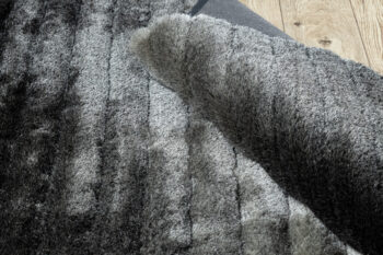 Dywany Łuszczów, Kusový koberec Flim 007-B6 Stripes grey, 80x150, šedá, obývacia izba