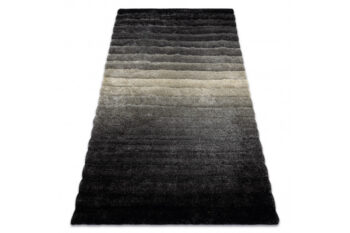 Dywany Łuszczów, Kusový koberec Flim 007-B6 Stripes grey, 80x150, šedá, obývacia izba