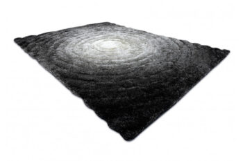 Dywany Łuszczów, Kusový koberec Flim 008-B2 Circles grey, 80x150, šedá, obývacia izba