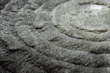 Dywany Łuszczów, Kusový koberec Flim 008-B2 Circles grey, 80x150, šedá, obývacia izba