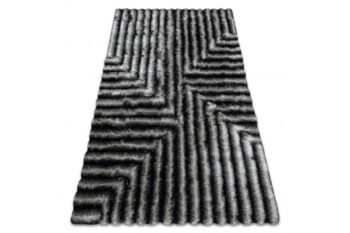 Dywany Łuszczów, Kusový koberec Flim 010-B3 grey, 160x220, šedá, obývacia izba