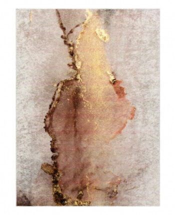 Dywany Łuszczów, Kusový koberec Miro 512101.801 beige/gold, 160x220, béžová, chodba / predsieň