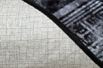 Dywany Łuszczów, Kusový koberec Miro 51278.810 Marble black/white, 120x170, čiernobiela, chodba / predsieň