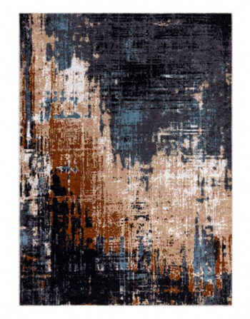 Dywany Łuszczów, Kusový koberec Miro 51454.802 navy/beige, 120x170, viacfarebná, chodba / predsieň