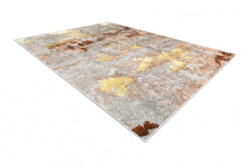 Dywany Łuszczów, Kusový koberec Miro 51463.802 Abstraction grey/gold, 160x220, viacfarebná, detská izba