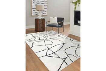 Dywany Łuszczów, Kusový koberec Mode 8522 abstract cream/black, 240x330, béžová, chodba / predsieň