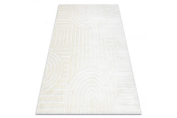 Dywany Łuszczów, Kusový koberec Mode 8586 geometric cream, 240x330, béžová, chodba / predsieň