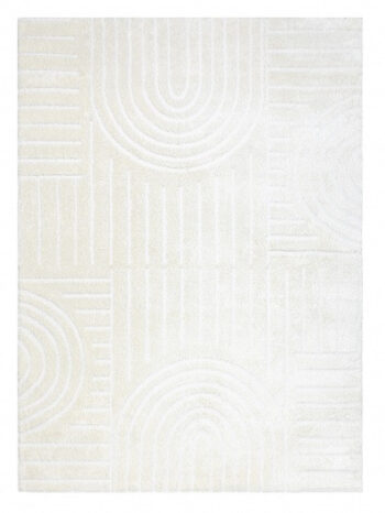 Dywany Łuszczów, Kusový koberec Mode 8586 geometric cream, 240x330, béžová, chodba / predsieň