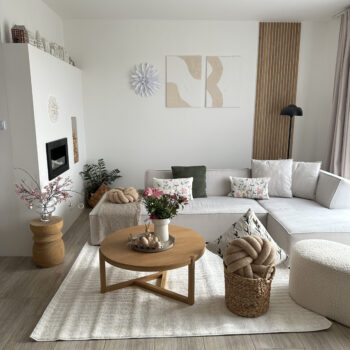 Dywany Łuszczów, Kusový koberec Mode 8589 geometric cream, 180x270, biela, detská izba