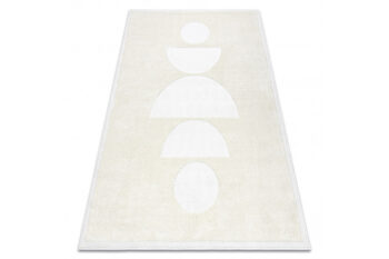 Dywany Łuszczów, Kusový koberec Mode 8598 geometric cream, 80x150, biela, detská izba