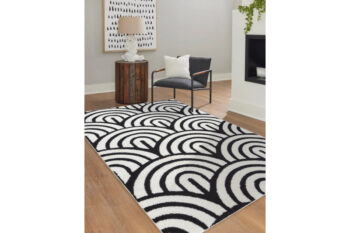 Dywany Łuszczów, Kusový koberec Mode 8629 cream/black, 200x290, biela, detská izba