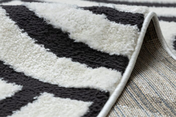 Dywany Łuszczów, Kusový koberec Mode 8629 cream/black, 200x290, biela, detská izba