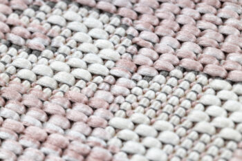 Dywany Łuszczów, Kusový koberec Sion Sisal Aztec 3007 pink/ecru – na von aj na doma, 180x270, ružová, chodba / predsieň