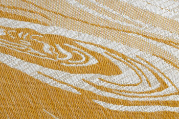 Dywany Łuszczów, Kusový koberec Sion Sisal Marble 22169 ecru/yellow – na von aj na doma, 80x150, žltá, chodba / predsieň