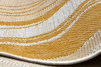 Dywany Łuszczów, Kusový koberec Sion Sisal Marble 22169 ecru/yellow – na von aj na doma, 80x150, žltá, chodba / predsieň