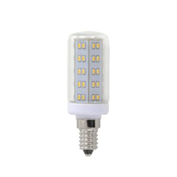 E14 4W LED žiarovka tvar trubice číra 69 diód LED
