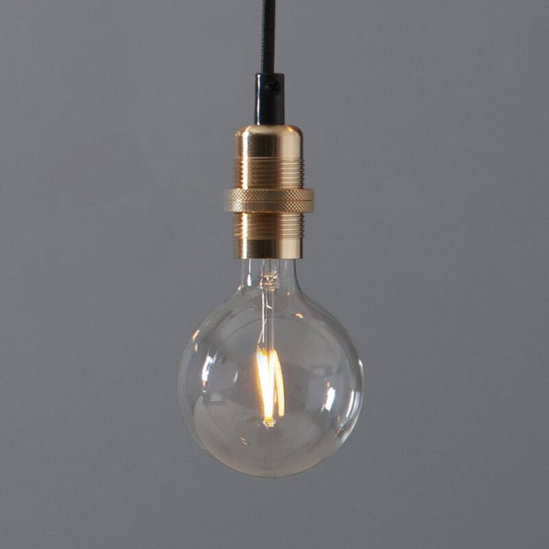 E14 objímka Fade s káblom, meď E14 objímka Fade s káblom, meď