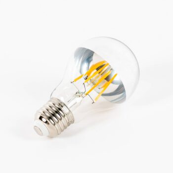 E27 3,5W LED žiarovka do zrkadla A60, 2700K strieborná