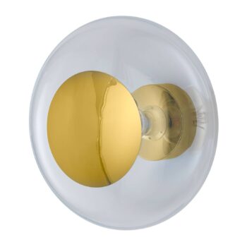 EBB & FLOW Horizon objímka zlatá/číra Ø 36 cm