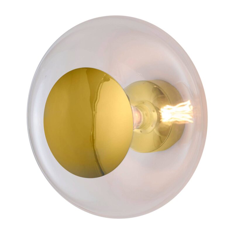 EBB & FLOW Horizon objímka zlatá/číra Ø 36 cm EBB & FLOW Horizon objímka zlatá/číra Ø 36 cm