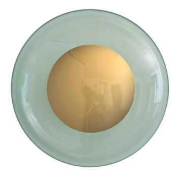 EBB & FLOW Horizon objímka zlatá/zelená Ø 36 cm