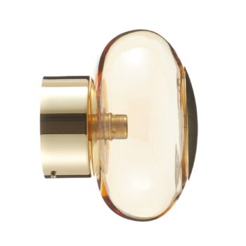 EBB & FLOW Horizon objímka zlatá/zlatá/dymová Ø 21