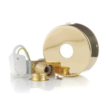 EBB & FLOW Horizon objímka zlatá/zlatá/dymová Ø 21