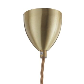 EBB & FLOW Horizon závesná lampa ružovo-zlatá Ø 21