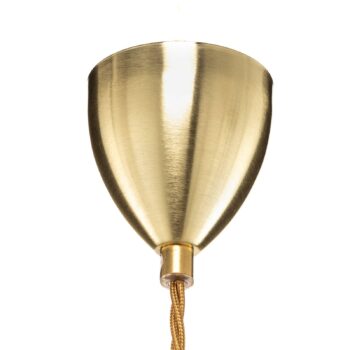 EBB & FLOW Horizon závesná lampa zelená Ø 21 cm