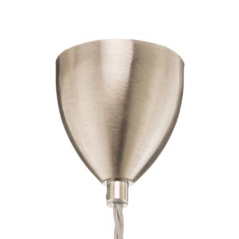 EBB & FLOW Rowan závesná lampa modrá striebro Ø 28