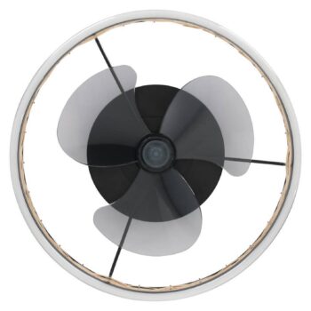 EGLO Frana stropné LED svetlo s ventilátorom