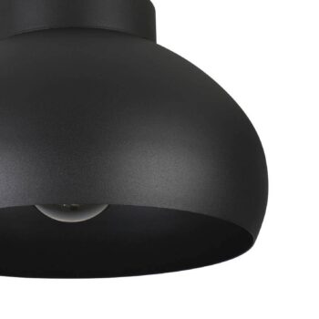EGLO Mogano 2 stropné svietidlo, Ø 28 cm, čierna