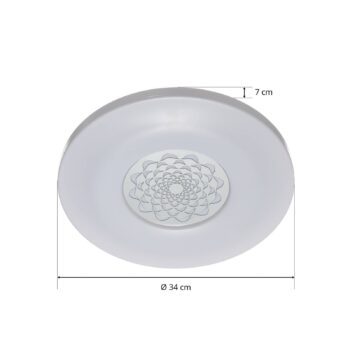 EGLO connect Capasso-C stropné LED svietidlo motív