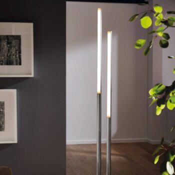 EGLO connect Fraioli-Z stojaca LED, nikel matná
